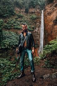 Hot waterfall of Ribeira